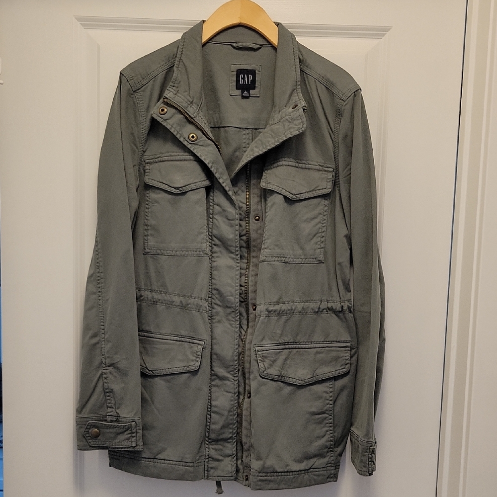 GAP Olive Utility Jacket